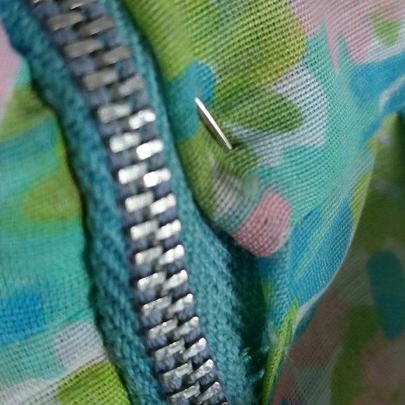 Vintage Pastel Floral Dress - Picture 3 of 11